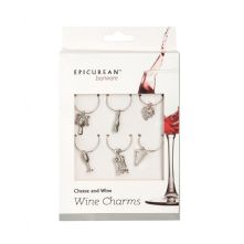 WINE CHARMS CHEESE & WINE